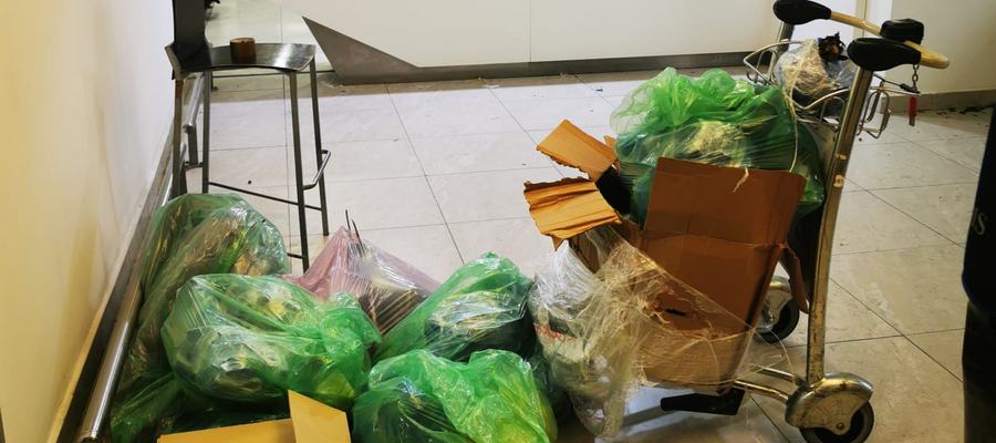 prodotti in sequestro